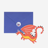 Cartes invitations - Dragons
