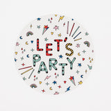 Cartes invitations - Let's party
