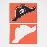 Cartes invitations - Pirates