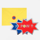 Cartes invitations - POW !