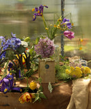 Cadre laiton léopard - Jenna Leopard Frame