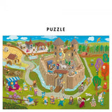 Mon puzzle Go back in time - Retour au Moyen-âge