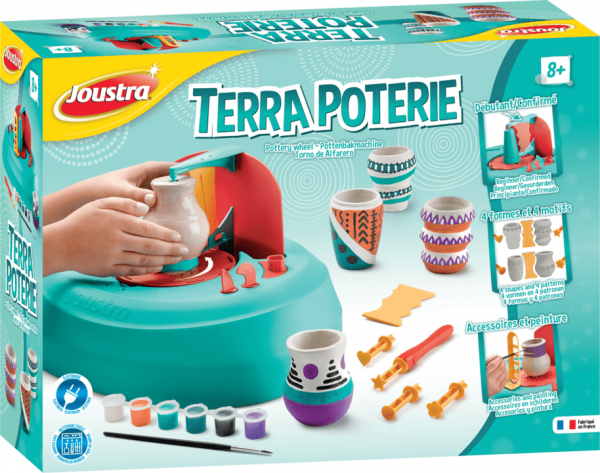 Terra Poterie – Kit poterie dès 8 ans (Eco-part : 0,17€ incluse dans le  prix) – Maped France