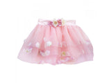 Jupe avec pétales de rose 4/6 ans