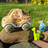 Jurassic Jesse car and dinosaurs