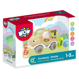 Jurassic Jesse car and dinosaurs