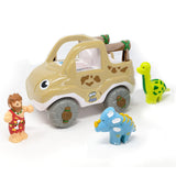 Jurassic Jesse car and dinosaurs