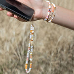 Mes bijoux de téléphone  en perles heishi - DIY Bijouterie 06 -