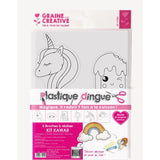 Kit plastique dingue KAWAÏ - LICORNES