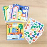 Gommettes repositionnables - La ville