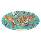 Puzzle 200 pièces - Voyage, découvre, explore - Les civilisations anciennes
