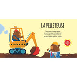 Les engins de chantier - Livres sonores