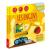 Les engins de chantier - Livres sonores