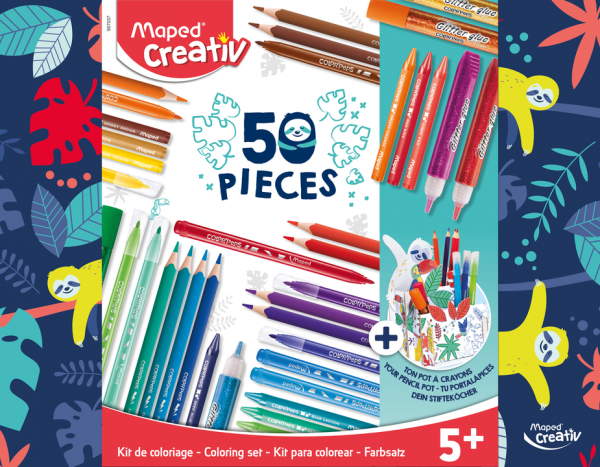 Coffret coloriage 50 pièces – La picorette
