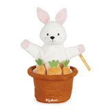 Marionnette lapin en peluche robin