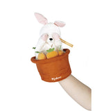 Marionnette lapin en peluche robin