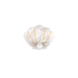 Mini pince à cheveux Coquille St Jacques
