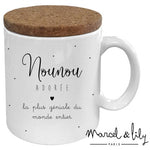 Mug nounou adorée