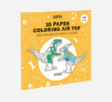 3D AIR TOY à colorier et gonfler - Dinos