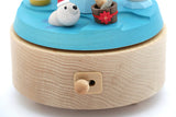 Boîte à musique Ours Polaire qui pêche n°37