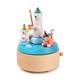 Boîte à musique Ours Polaire qui pêche n°37