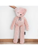 Peluche Géante - ours Bulle rose 80cm