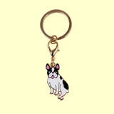 Porte-clé / Médaille Bouledogue