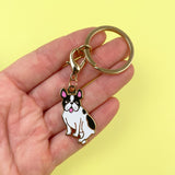 Porte-clé / Médaille Bouledogue