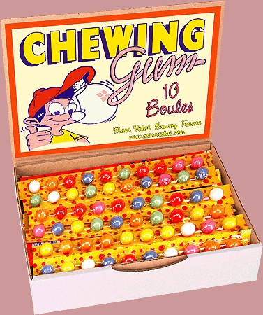 Chewing-Gum 10 Boules - Marc Vidal – La picorette