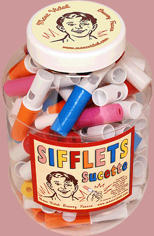 Sifflets Sucettes