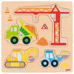 Puzzle Les véhicules du chantier