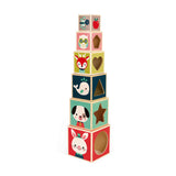 Pyramide 6 cubes - Baby forest