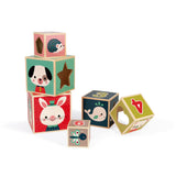 Pyramide 6 cubes - Baby forest