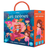 Puzzle Q-box - Les sirènes - 40 pièces
