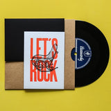 Carte Letterpress - Lets Rock
