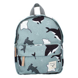 Sac à dos enfant requins et raies - Bleu