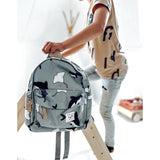 Sac à dos enfant requins et raies - Bleu