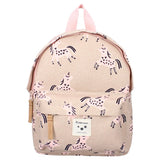 Sac à dos enfant Stories - Licornes beige rosé