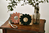 Sac Flora beige vert