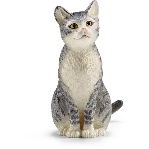 chat assis - Figurine