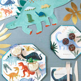 Assortiment de 8 assiettes - Royaume des dinosaures