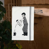 Tea towel Coffee first - Torchon
