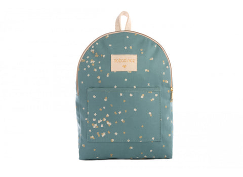 Mini sac à dos Too Cool gold confetti/ magic green