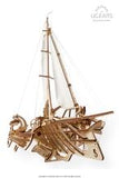 Maquette en bois  UGEARS -  Trimaran