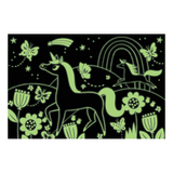 Glow in the dark Puzzle - Licornes 100 pièces