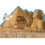 Puzzle 200 pièces - voyage, découvre, explore - l'Egypte ancienne